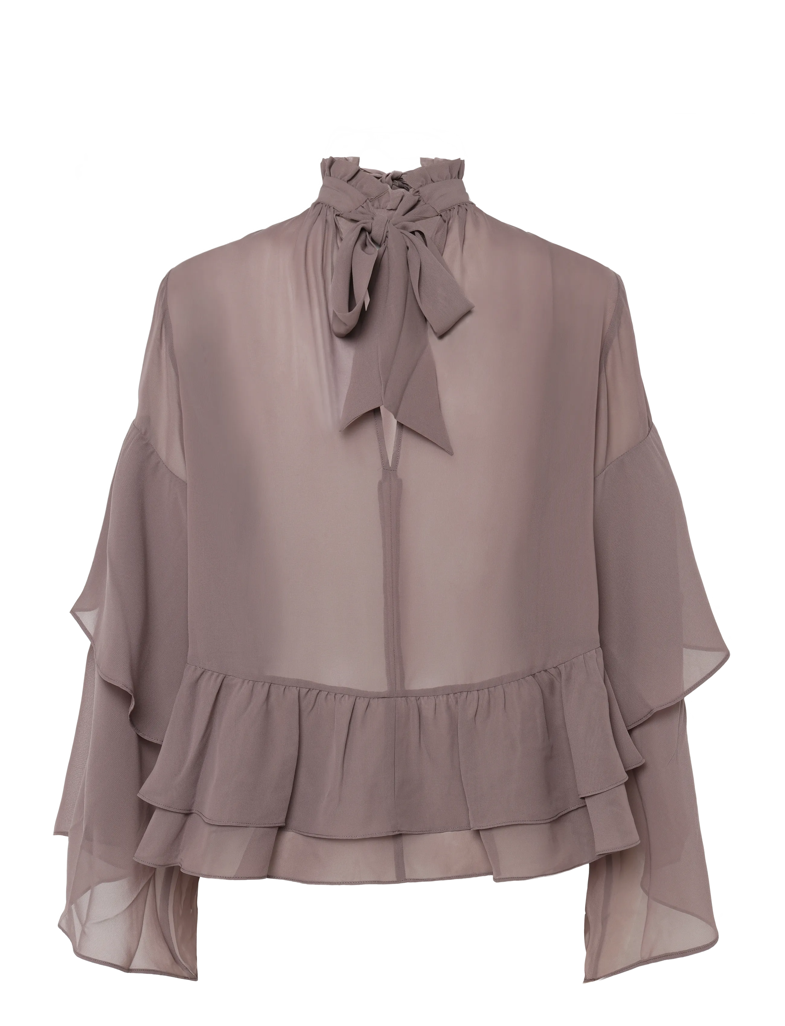 Day Birger et Mikkelsen - Nomi - Day Chiffon - pikkade varrukatega pluusid - twilight mauve - 2