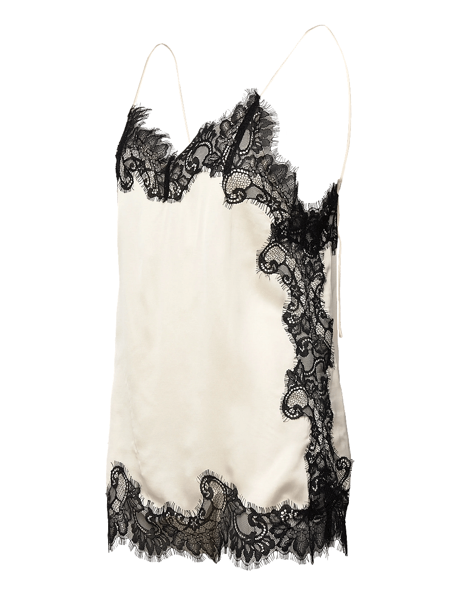 Day Birger et Mikkelsen - Lacey - Fluid Viscose - Ærmeløse toppe - vanilla ice - 3