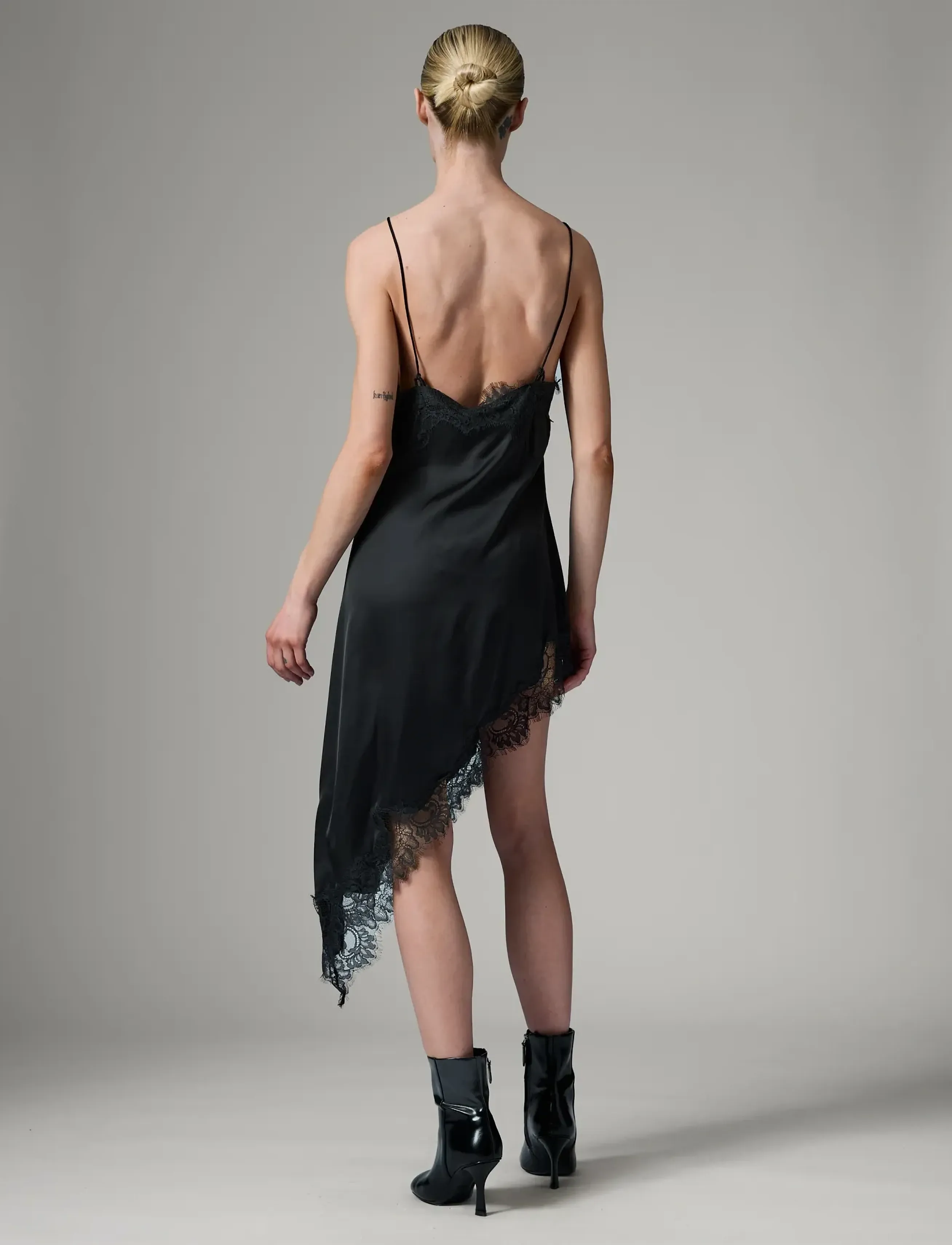 Day Birger et Mikkelsen - Lara - Fluid Viscose - Õlapaeltega kleidid - black - 3