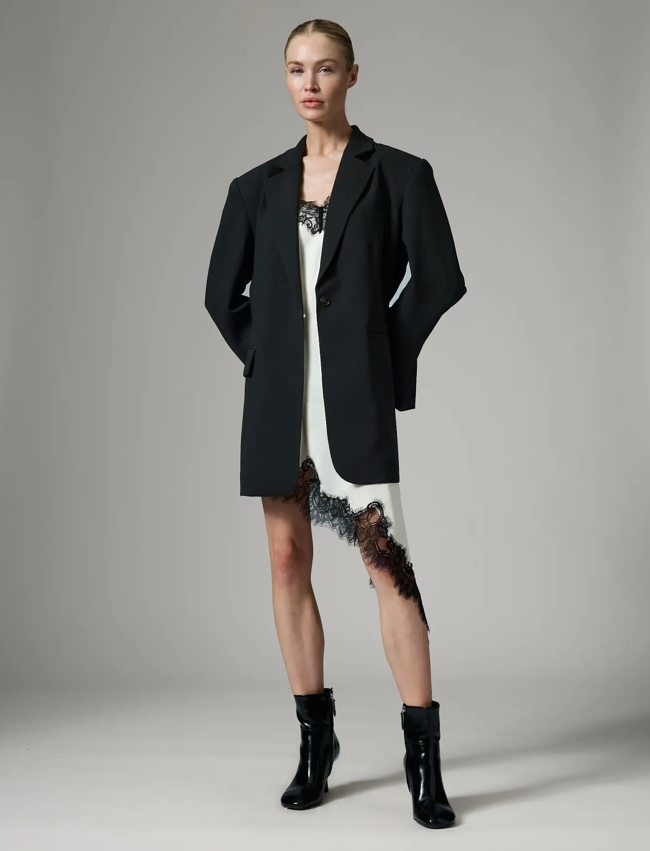 Day Birger et Mikkelsen - Lara - Fluid Viscose - schlupfkleider - vanilla ice - 4