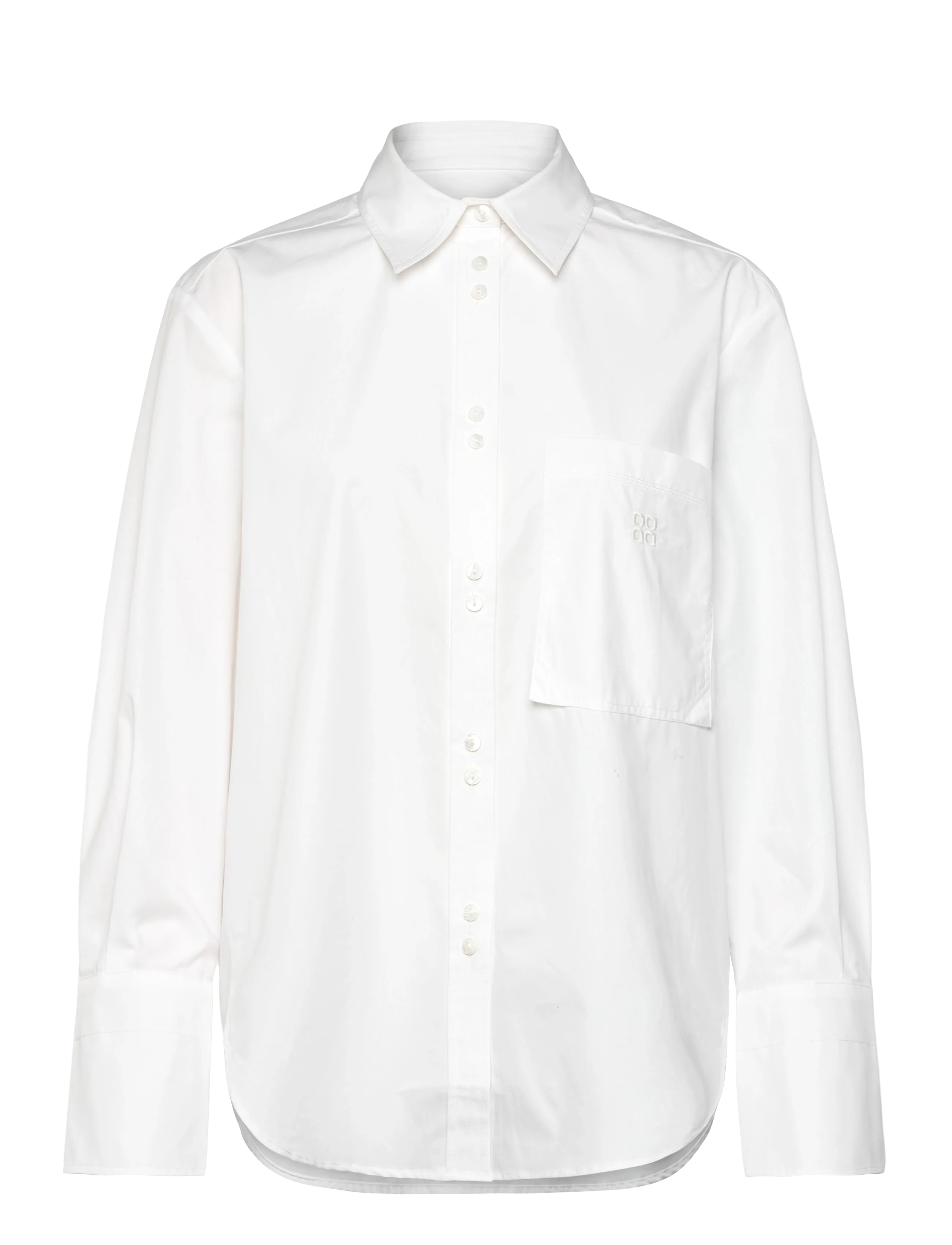Day Birger et Mikkelsen Stella Pocket- Poplina - Skjorter - BRIGHT WHITE / white