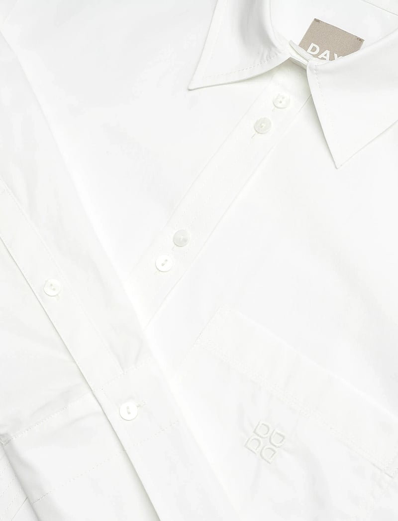 Day Birger et Mikkelsen - Stella Pocket- Poplina - jeansskjortor - bright white - 5