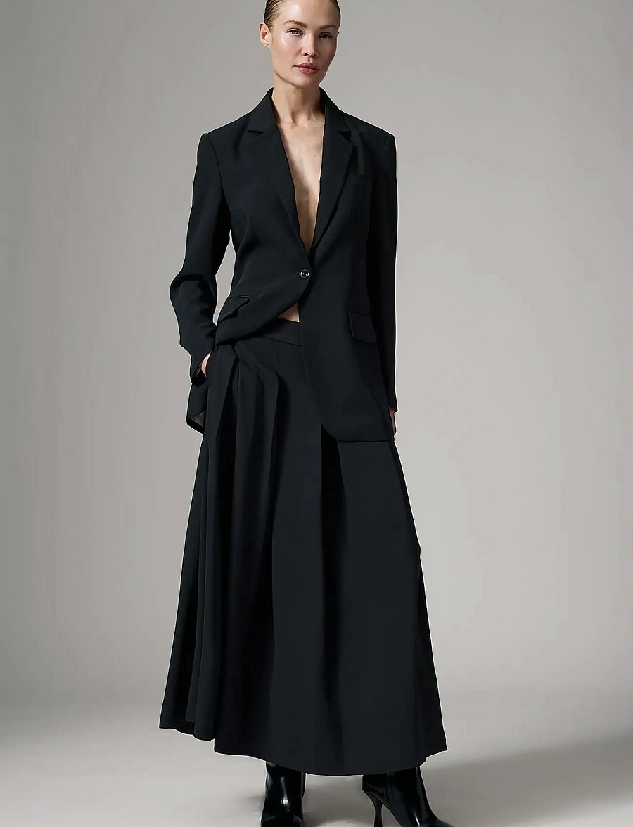 Day Birger et Mikkelsen - DAYChai - Classic Gabardine - pleated skirts - black - 5