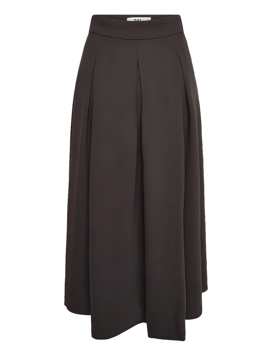 Day Birger et Mikkelsen - DAYChai - Classic Gabardine - midi-röcke - ganache - 1