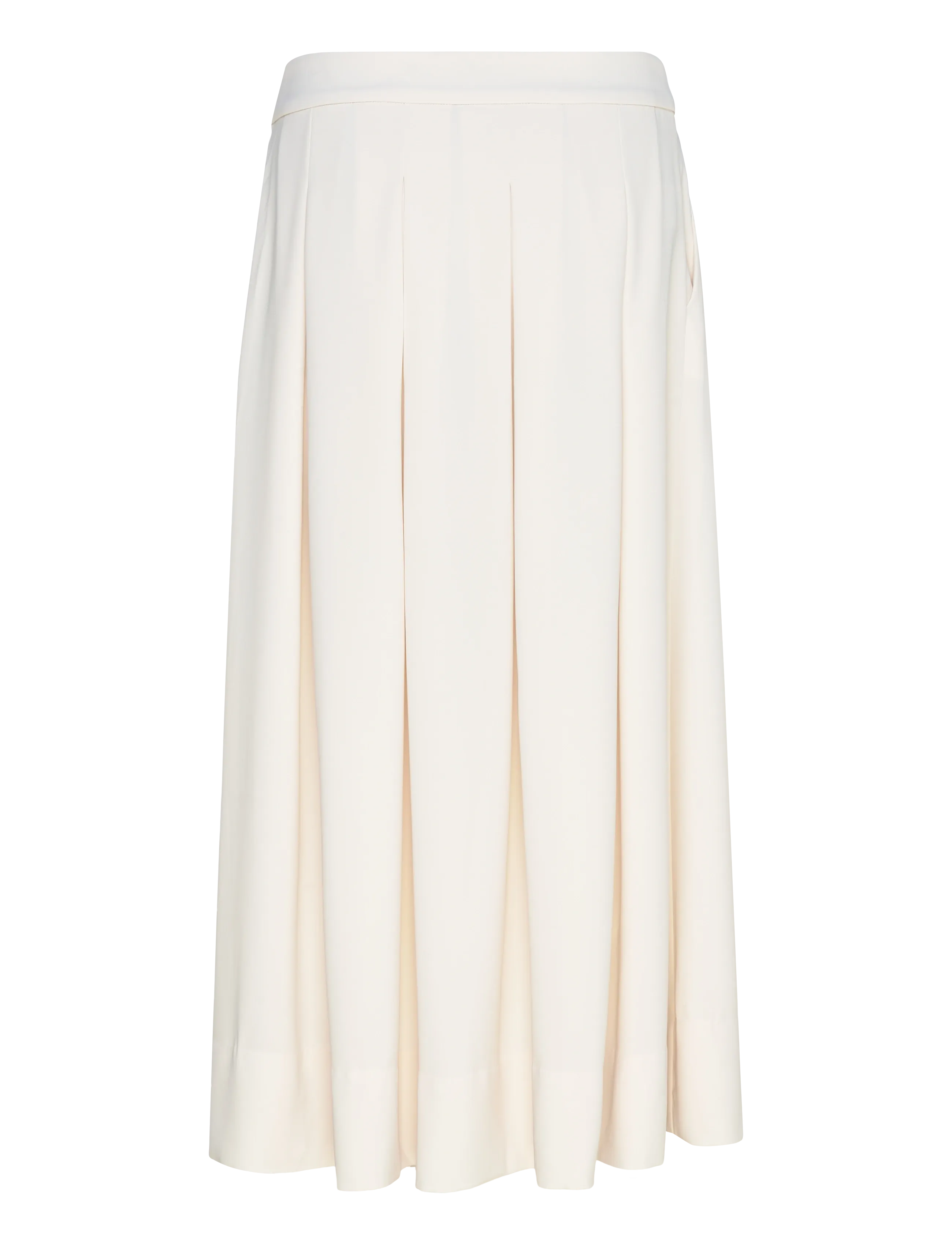Day Birger et Mikkelsen - Chai - Classic Gabardine - pleated skirts - ivory shade - 2
