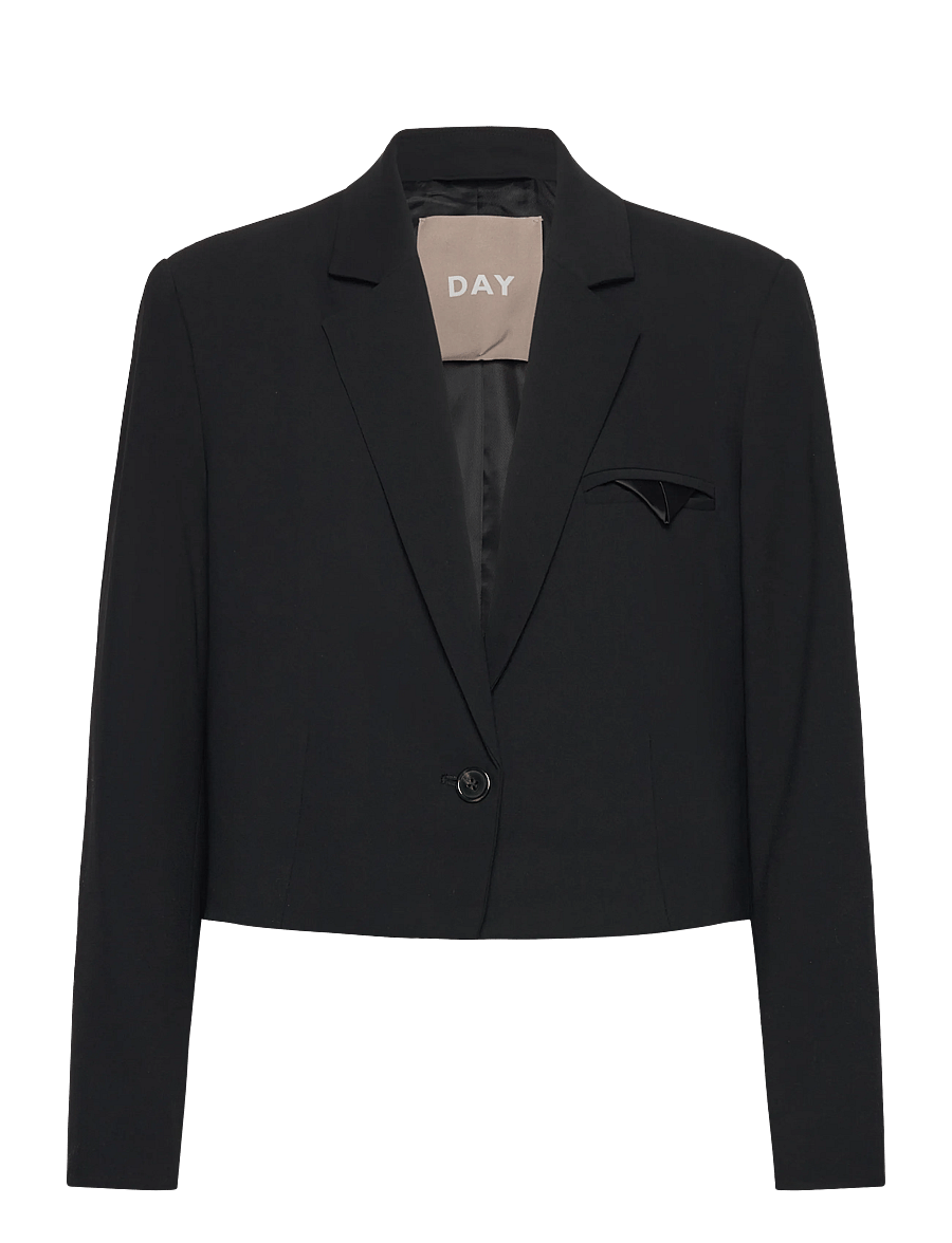Day Birger et Mikkelsen - DAYEdie - Classic Gabardine - cropped-blazer - black - 1