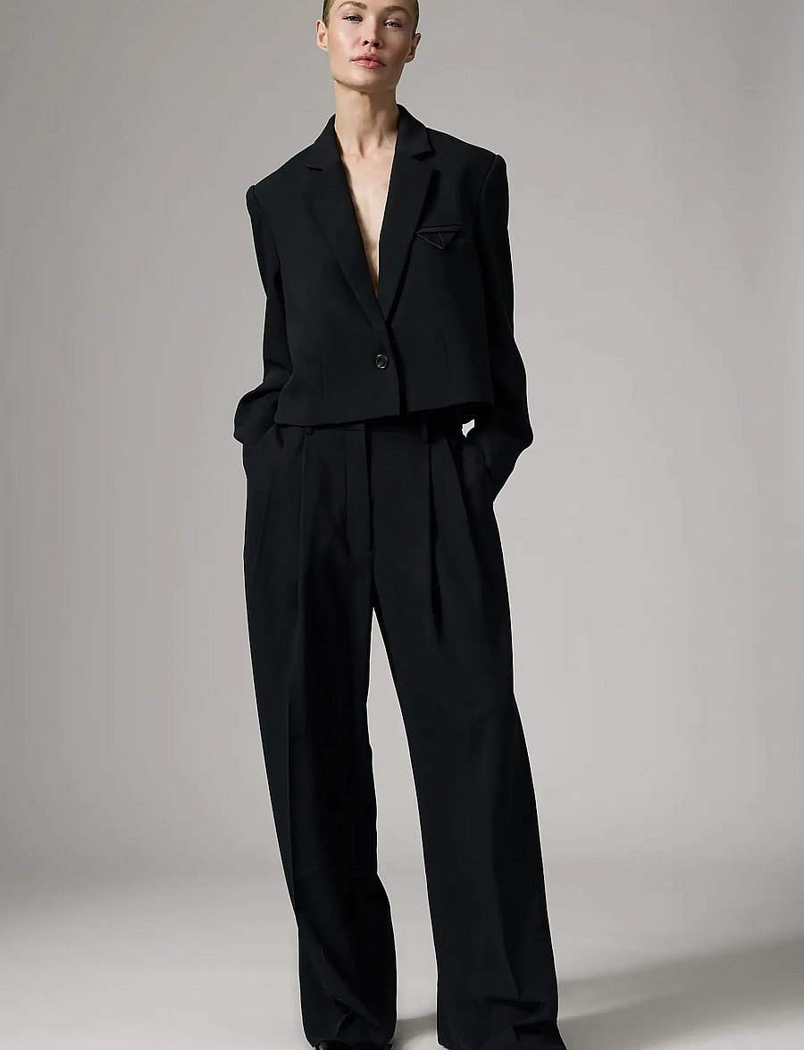 Day Birger et Mikkelsen - DAYEdie - Classic Gabardine - cropped-blazer - black - 5