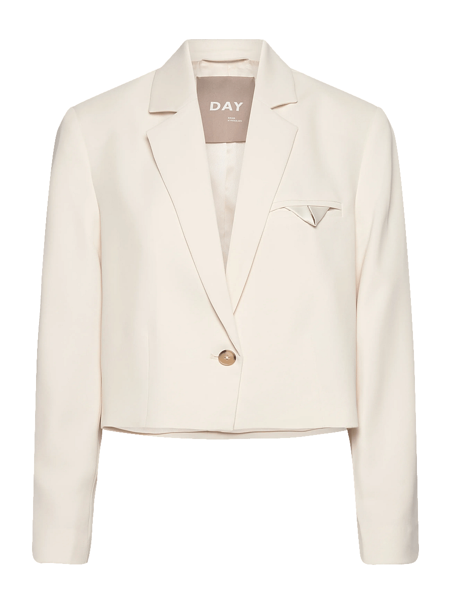 Day Birger et Mikkelsen - DAYEdie - Classic Gabardine - cropped-blazer - ivory shade - 1