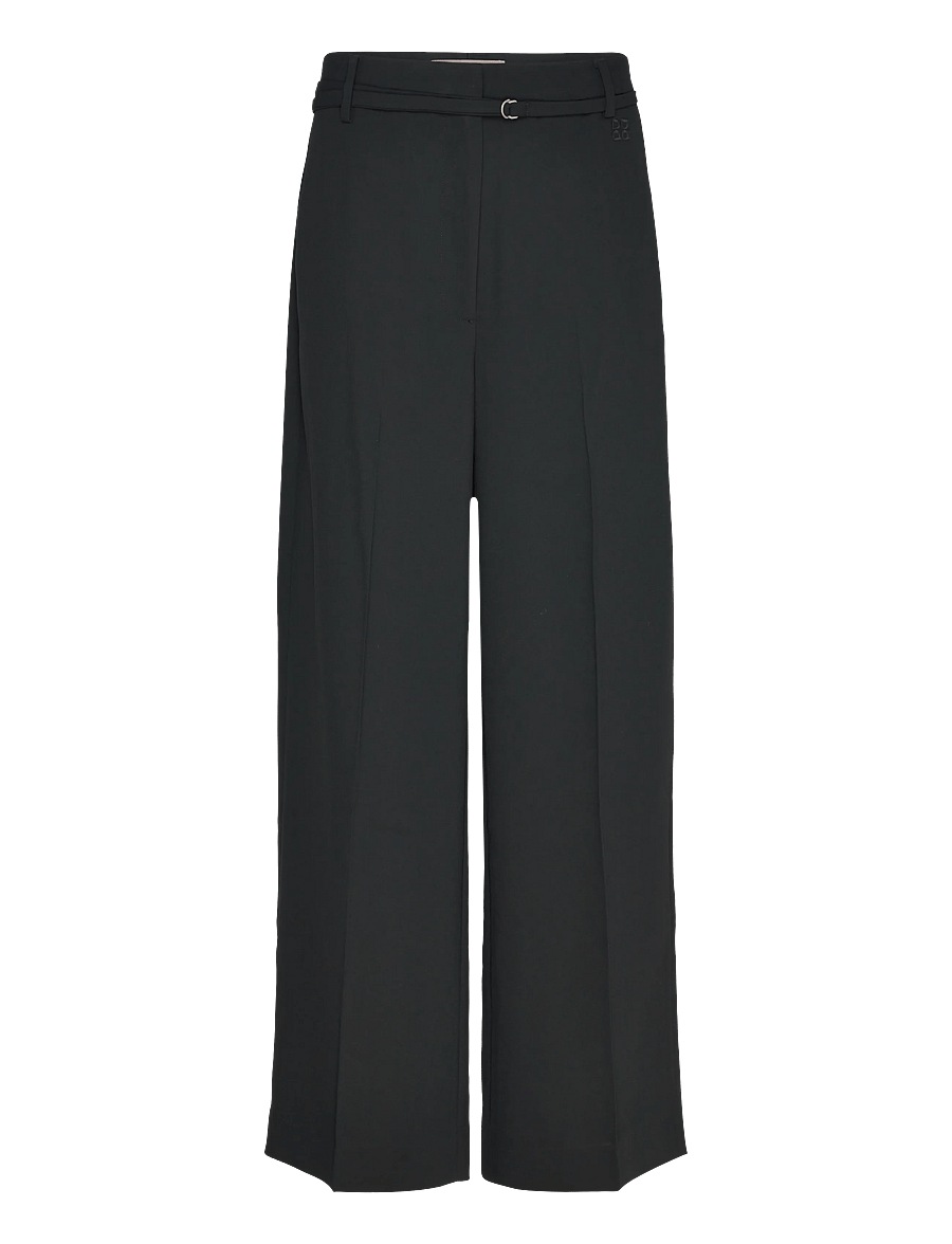 Day Birger et Mikkelsen - DAYElina - Classic Gabardine - hosen mit weitem bein - black - 1
