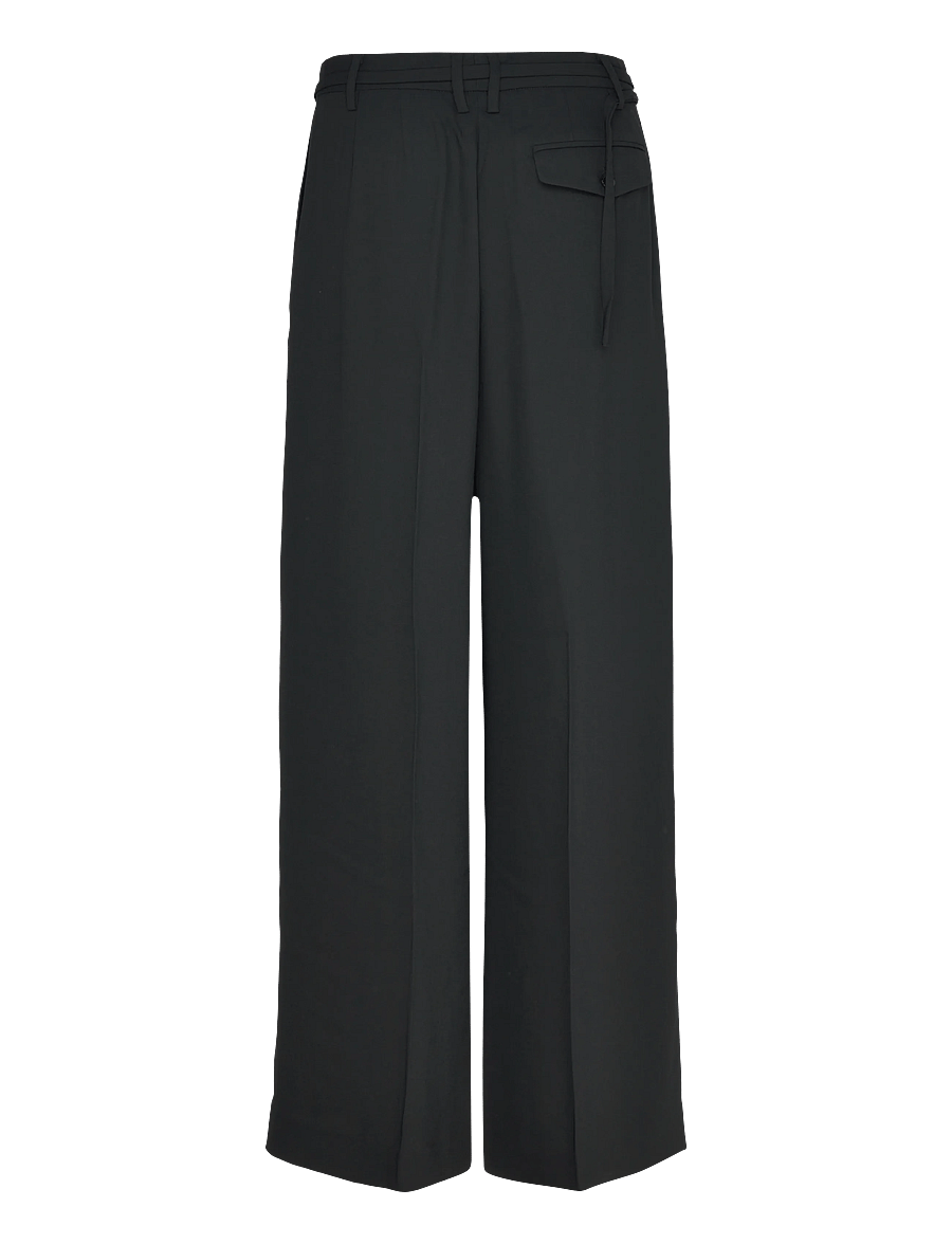 Day Birger et Mikkelsen - DAYElina - Classic Gabardine - hosen mit weitem bein - black - 2