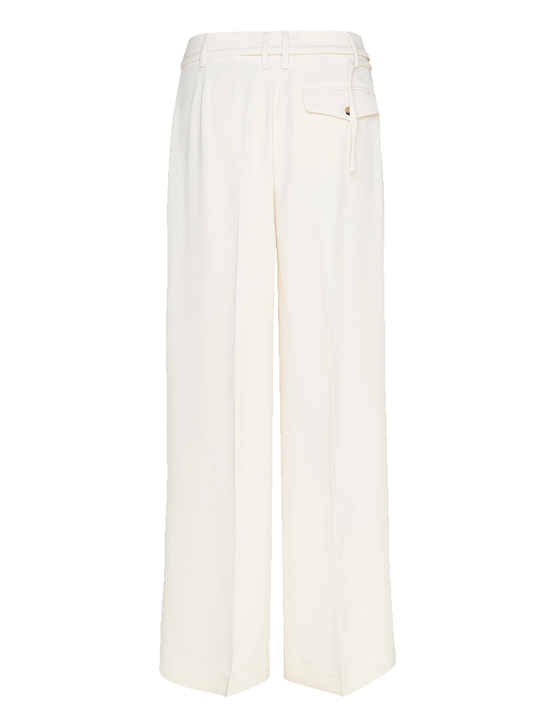 Day Birger et Mikkelsen - Elina - Classic Gabardine - hosen mit weitem bein - ivory shade - 1