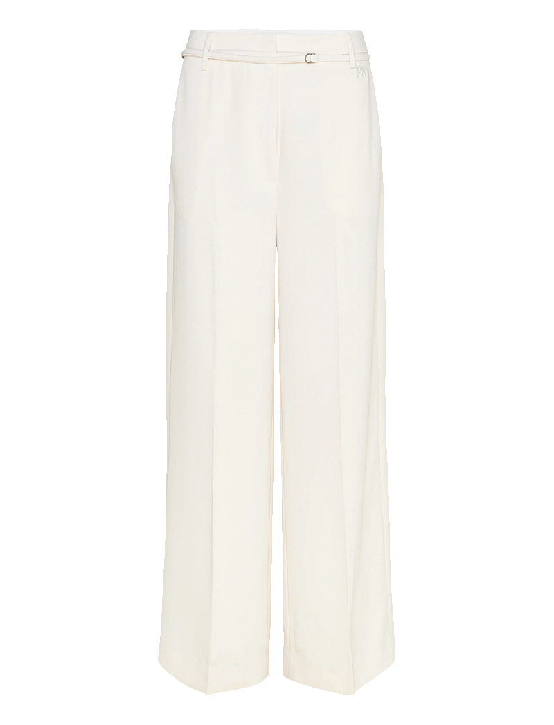 Day Birger et Mikkelsen - Elina - Classic Gabardine - hosen mit weitem bein - ivory shade - 2