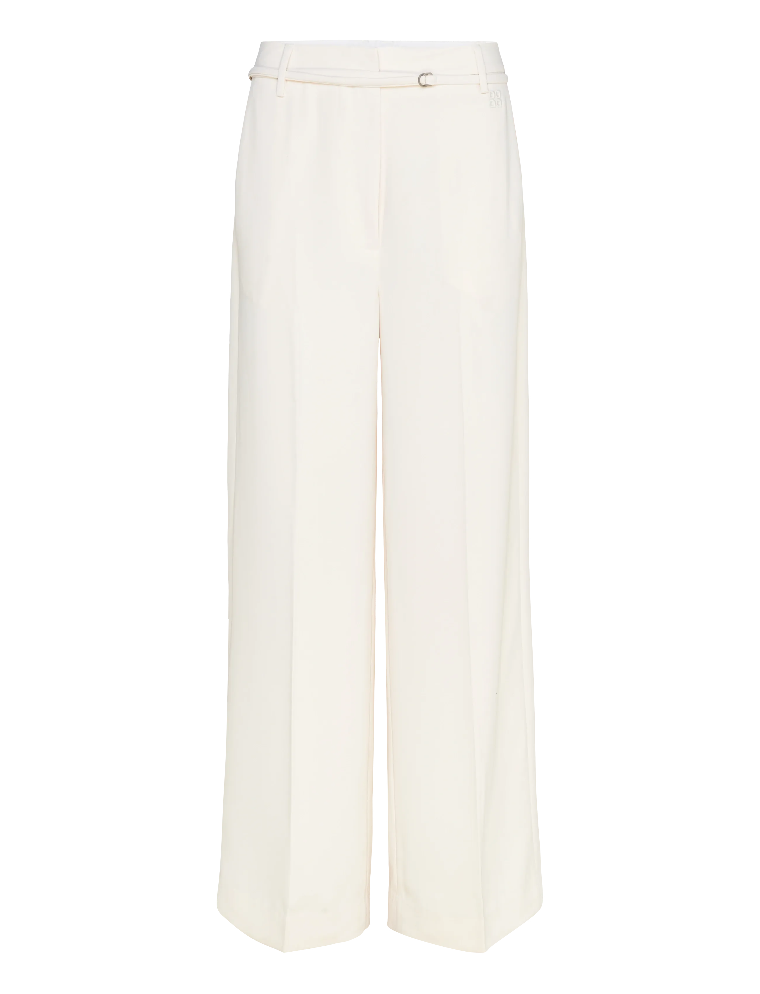 Day Birger et Mikkelsen - DAYElina - Classic Gabardine - hosen mit weitem bein - ivory shade - 2