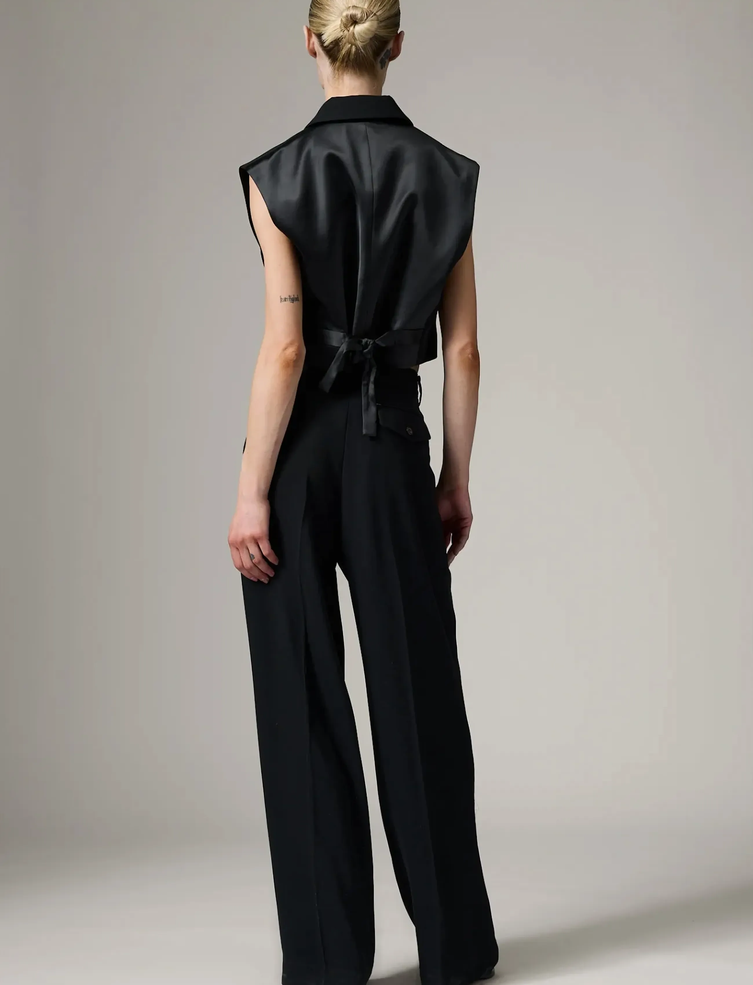 Day Birger et Mikkelsen - Marnie - Classic Gabardine - cropped blazers - black - 3