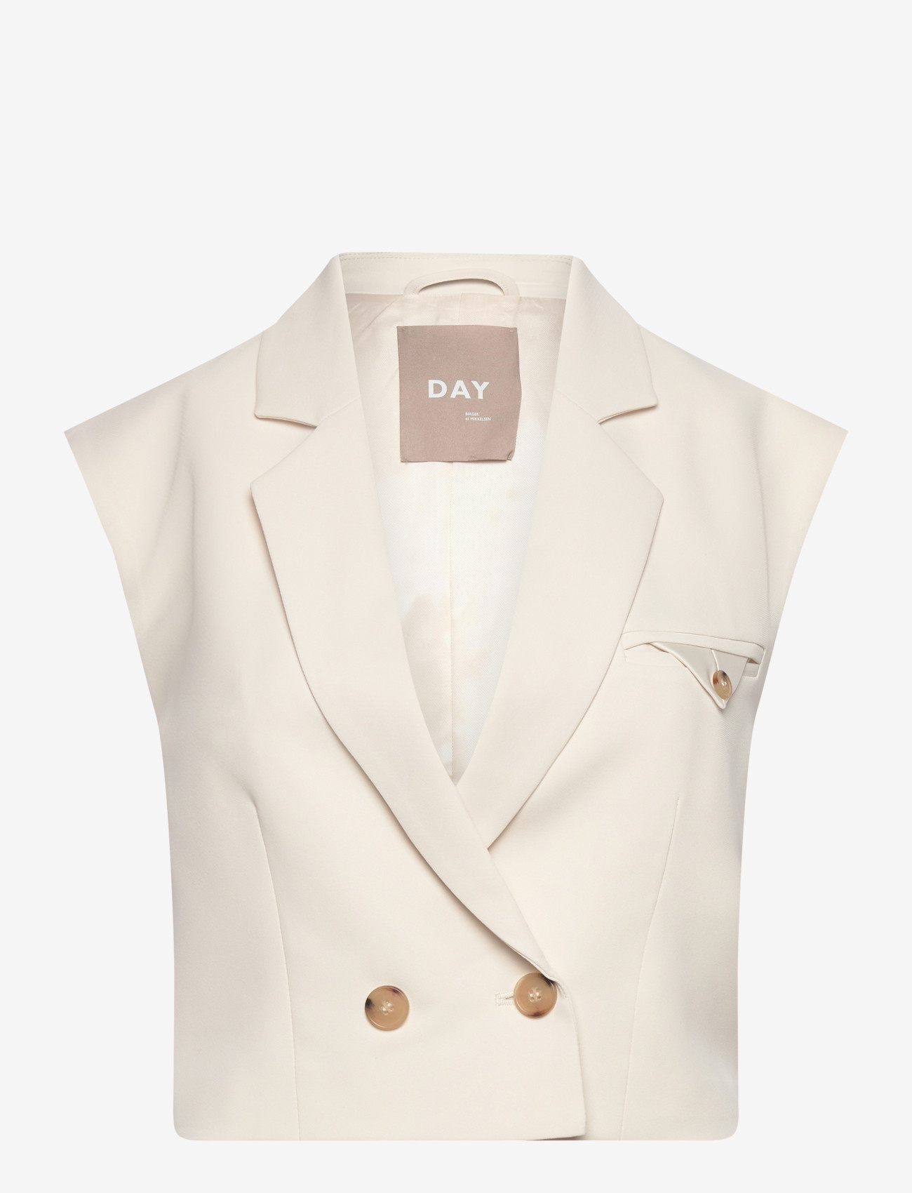 Day Birger et Mikkelsen - Marnie - Classic Gabardine - cropped-blazer - ivory shade - 0