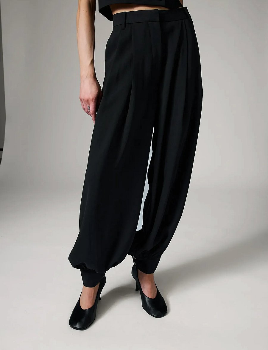 Day Birger et Mikkelsen - DAYOda - Classic Gabardine - hosen mit geradem bein - black - 4