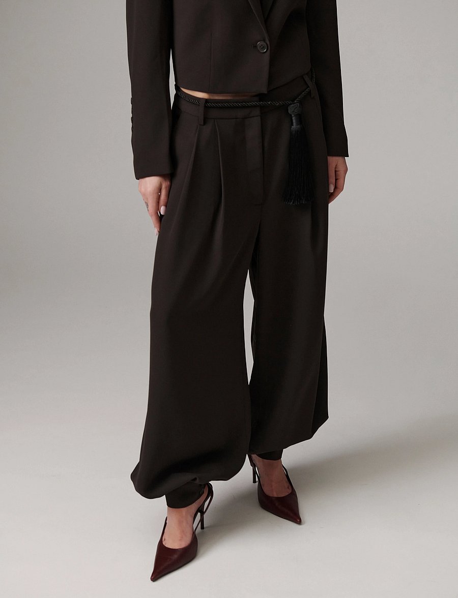 Day Birger et Mikkelsen - DAYOda - Classic Gabardine - hosen mit geradem bein - ganache - 4