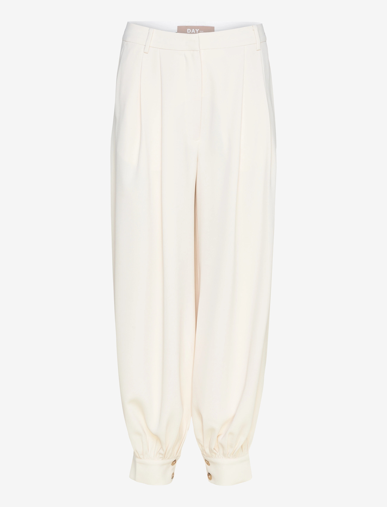 Day Birger et Mikkelsen - Oda - Classic Gabardine - barrel-hosen - ivory shade - 0