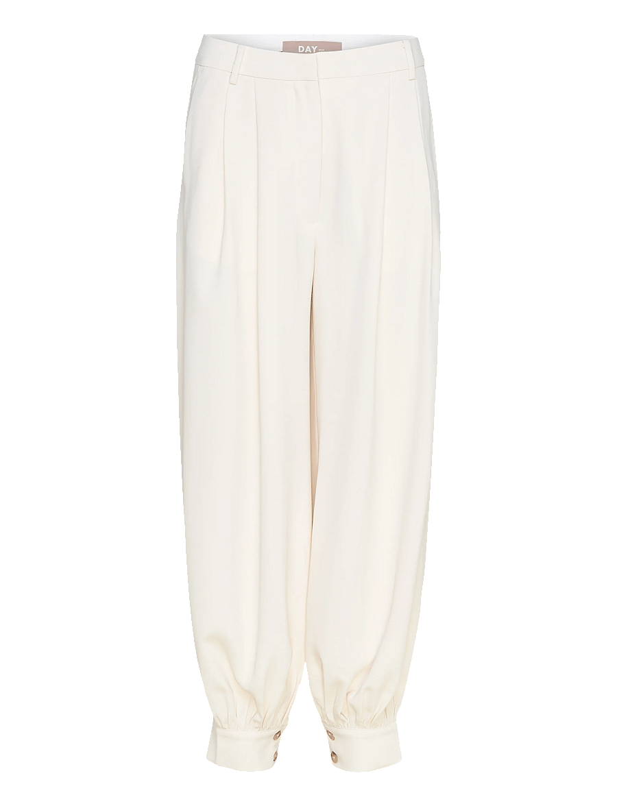 Day Birger et Mikkelsen - DAYOda - Classic Gabardine - barrel-püksid - ivory shade - 1
