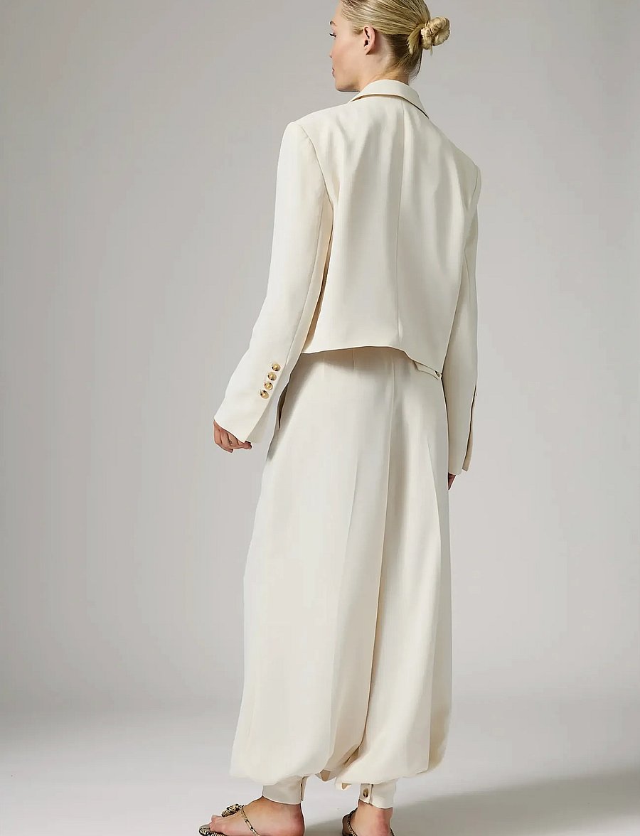 Day Birger et Mikkelsen - DAYOda - Classic Gabardine - barrel-püksid - ivory shade - 4