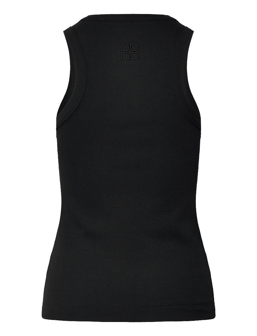 Day Birger et Mikkelsen - Alisson - Classic Rib - varrukateta alussärgid - black - 2