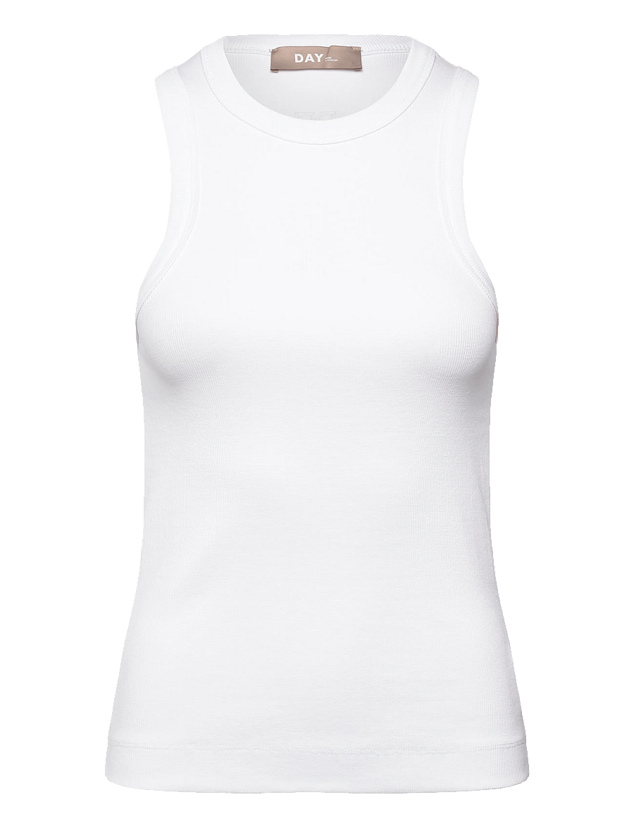 Day Birger et Mikkelsen - Alisson - Classic Rib - Ärmellose tops - bright white - 1