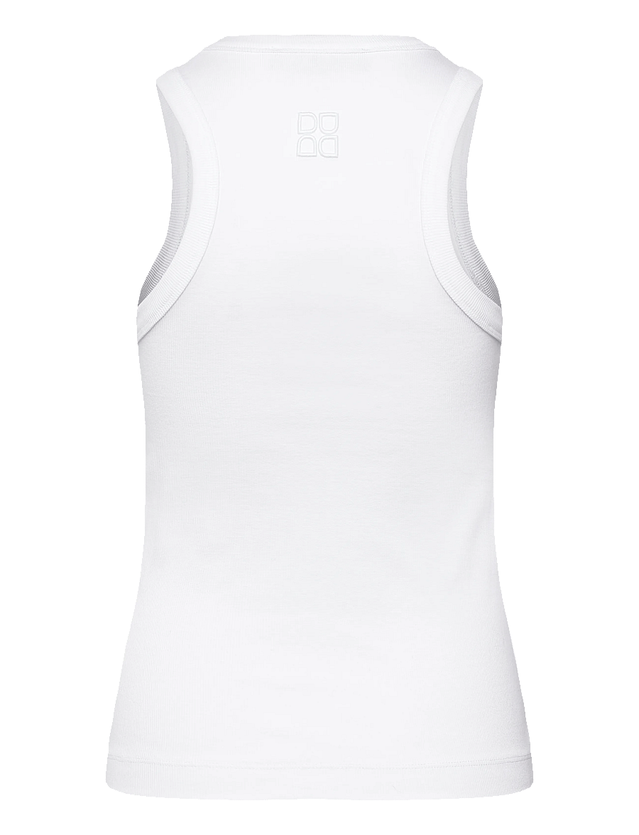 Day Birger et Mikkelsen - Alisson - Classic Rib - Ärmellose tops - bright white - 2