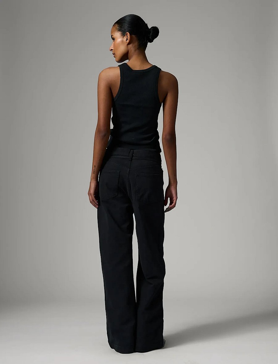 Day Birger et Mikkelsen - Camilo - Classic Rib - varrukateta alussärgid - black - 3
