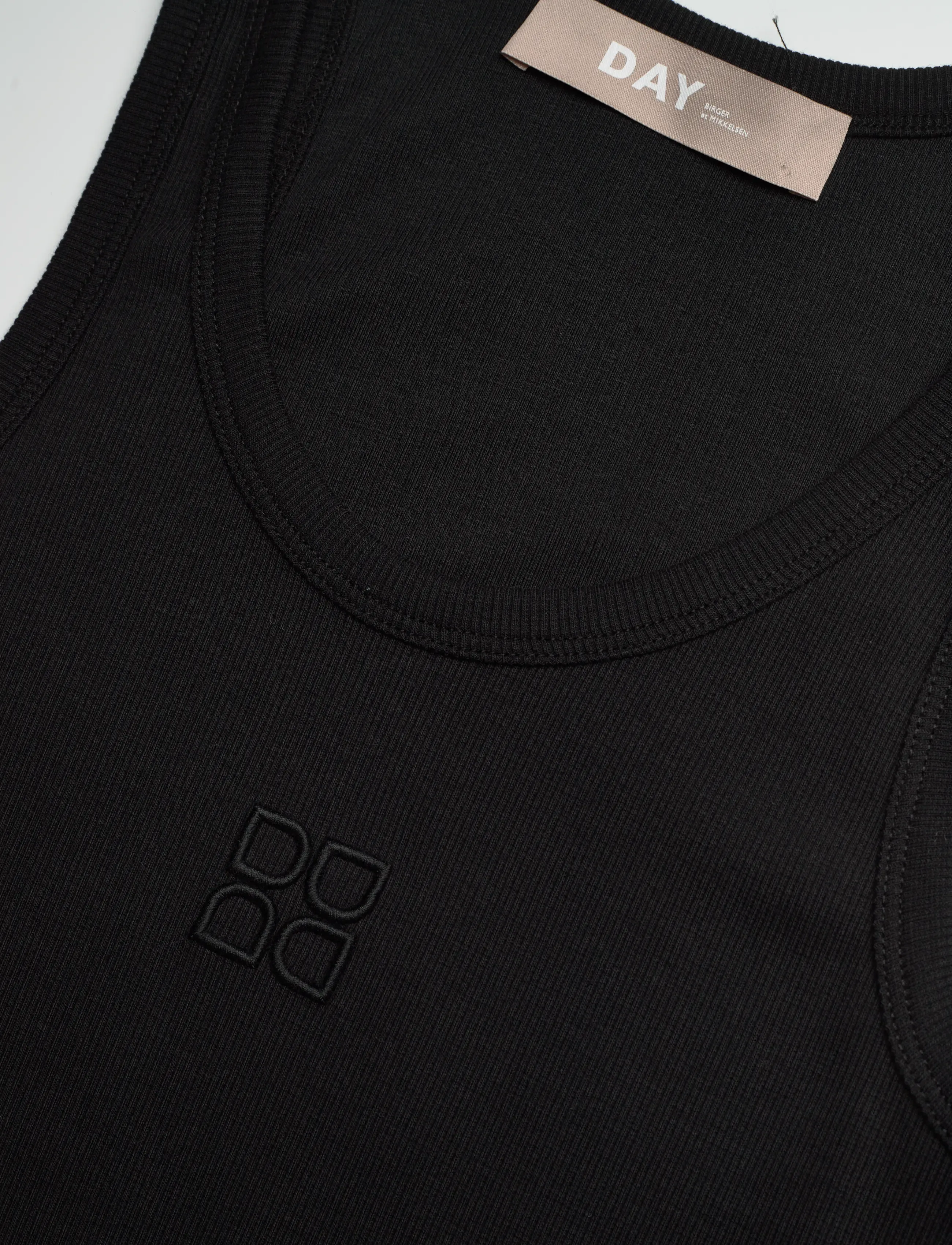 Day Birger et Mikkelsen - Camilo - Classic Rib - sleeveless tops - black - 5