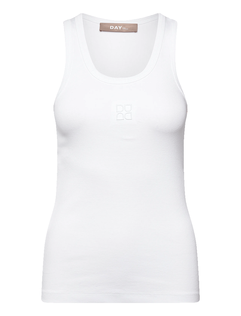 Day Birger et Mikkelsen - Camilo - Classic Rib - Ærmeløse toppe - bright white - 0