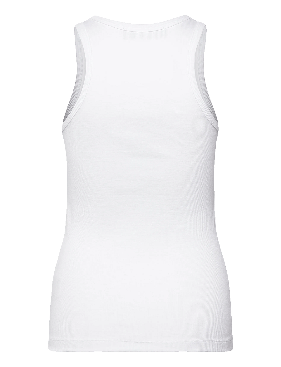 Day Birger et Mikkelsen - Camilo - Classic Rib - sleeveless tops - bright white - 2