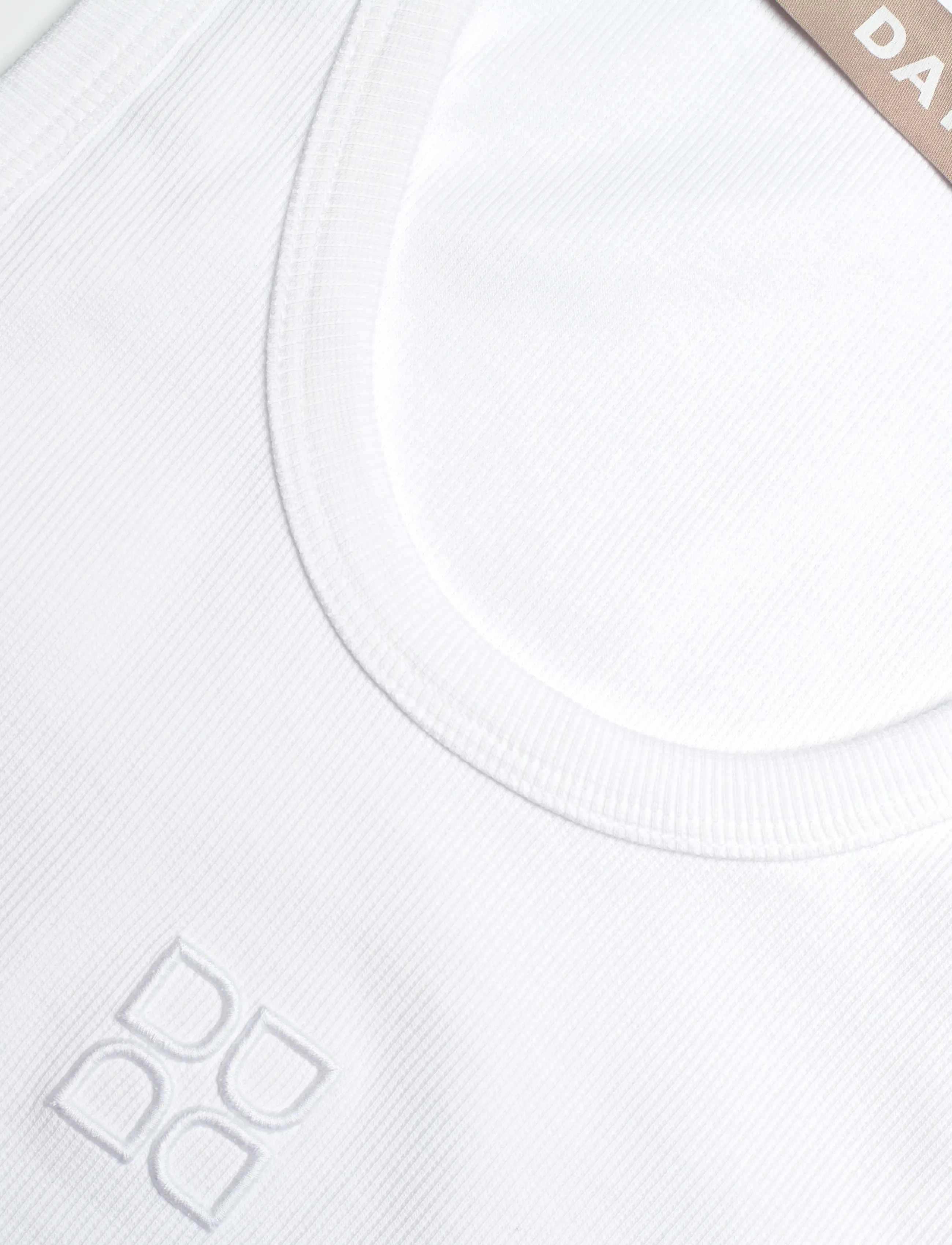 Day Birger et Mikkelsen - Camilo - Classic Rib - varrukateta alussärgid - bright white - 4