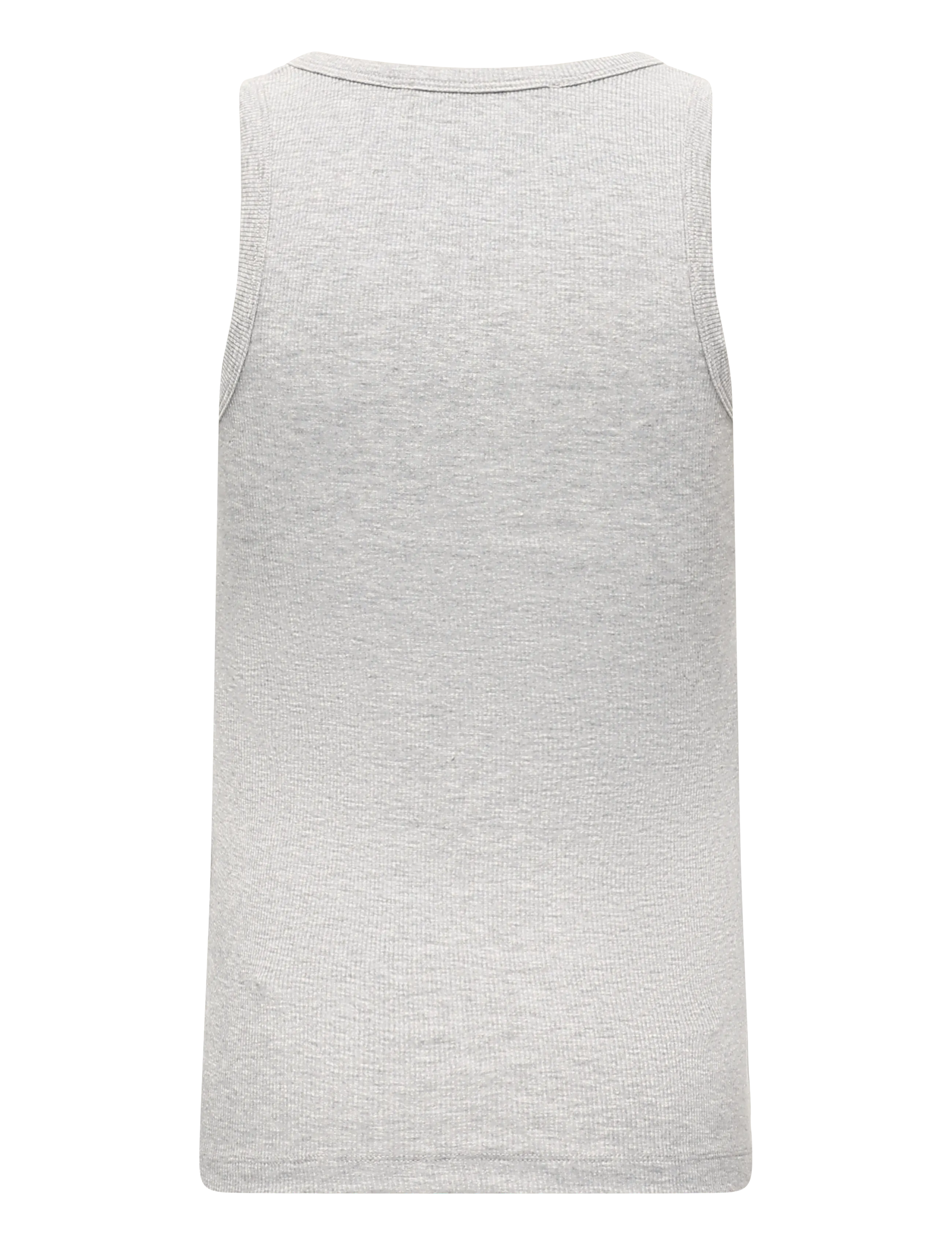 Day Birger et Mikkelsen - Camilo - Classic Rib - sleeveless tops - light grey melange - 2