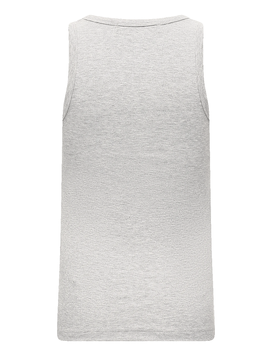 Day Birger et Mikkelsen - Camilo - Classic Rib - sleeveless tops - light grey melange - 2