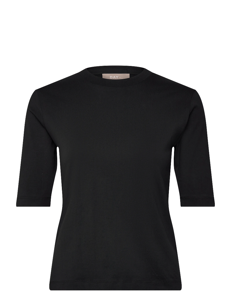 Day Birger et Mikkelsen - Fipo - Heavy Jersey - t-shirts - black - 1