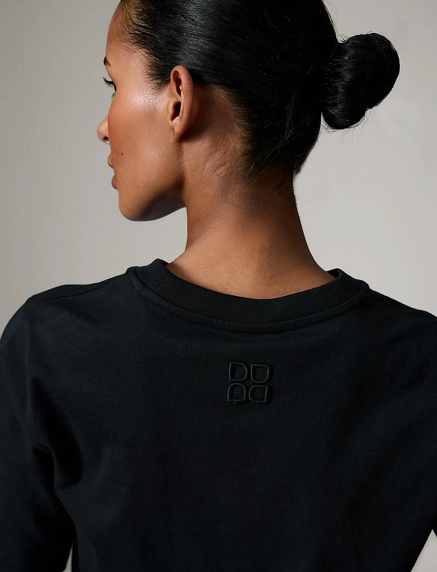 Day Birger et Mikkelsen - Fipo - Heavy Jersey - t-shirts - black - 0