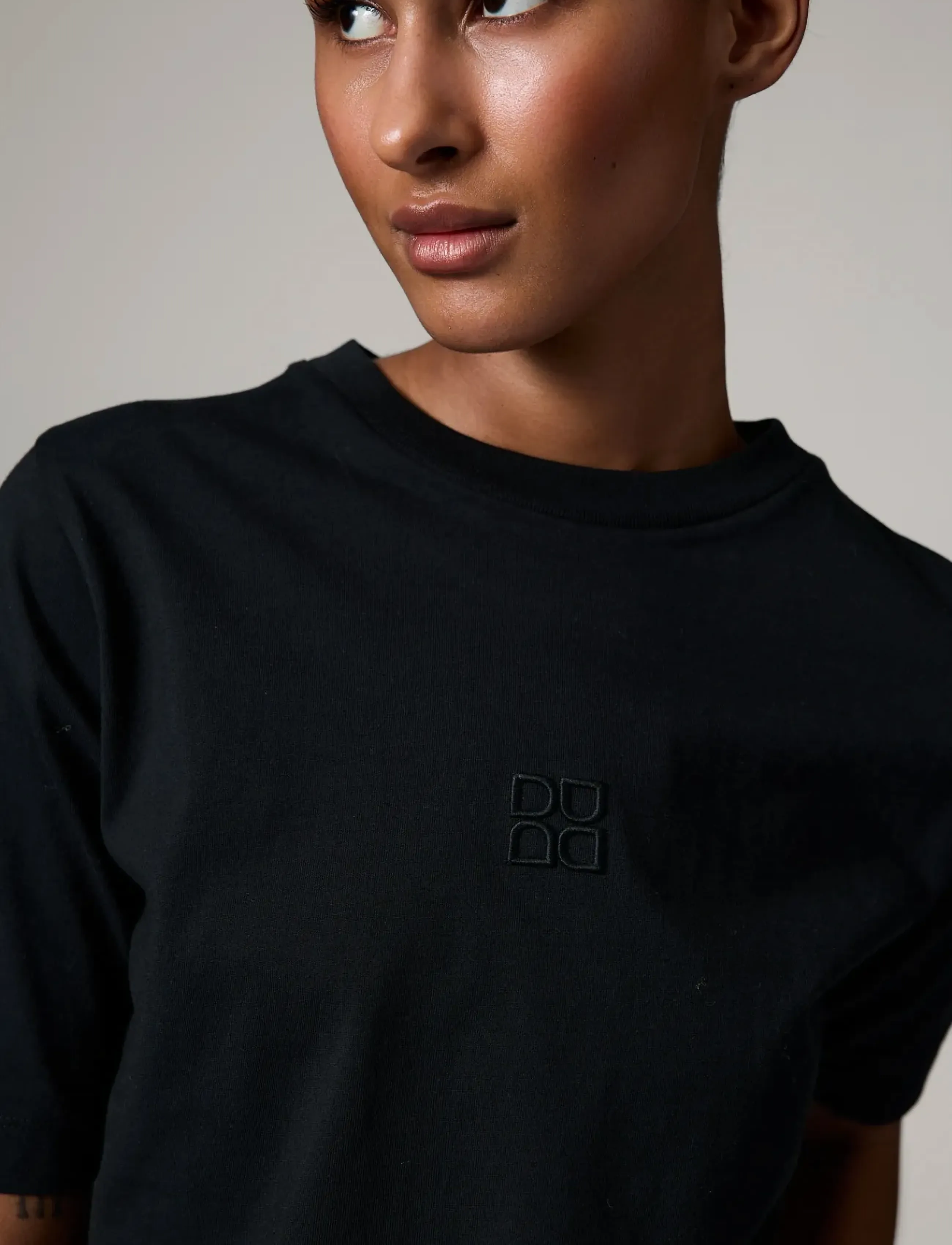 Day Birger et Mikkelsen - Fipo - Heavy Jersey - t-särgid - black - 3