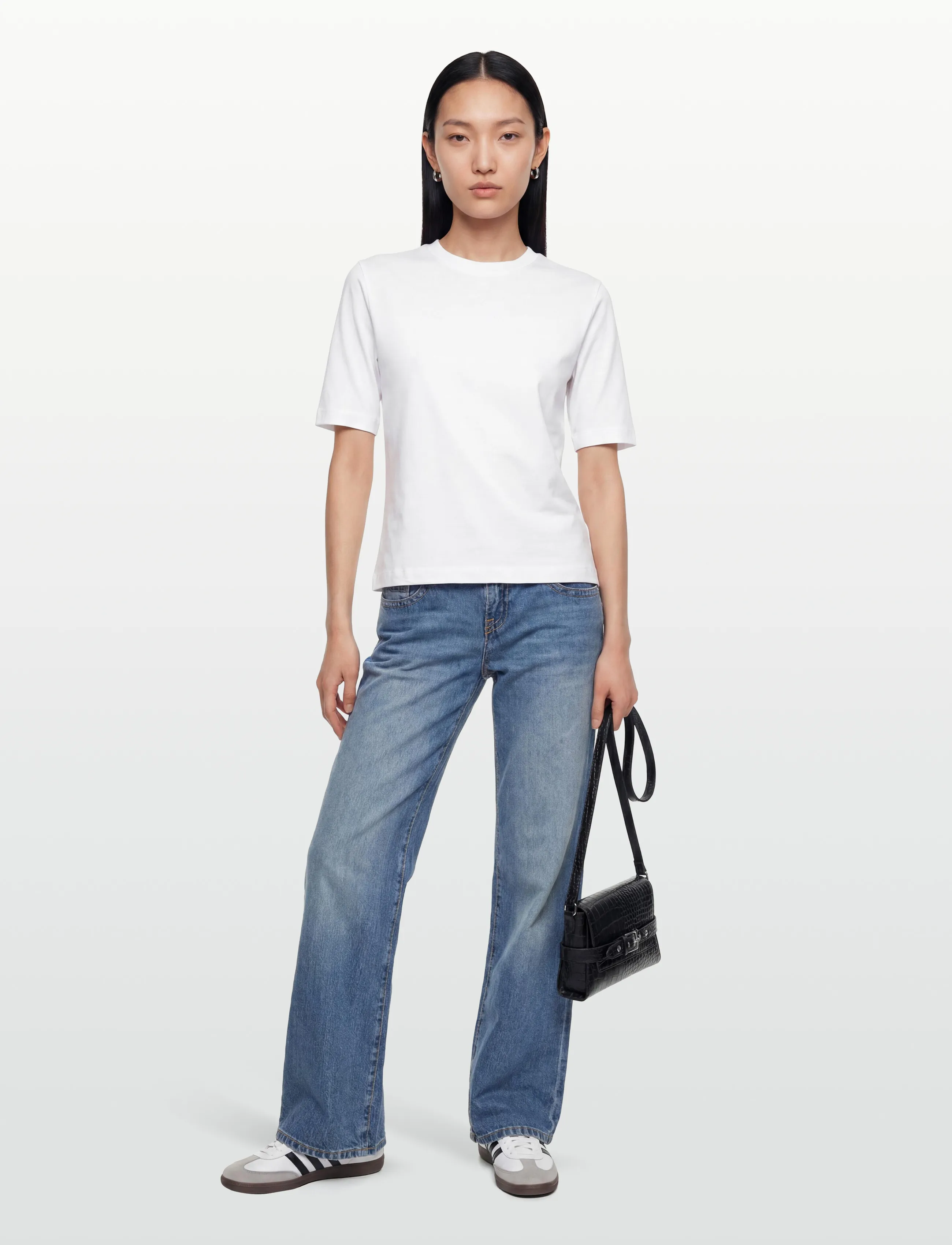 Day Birger et Mikkelsen - Fipo - Heavy Jersey - t-shirts - bright white - 0