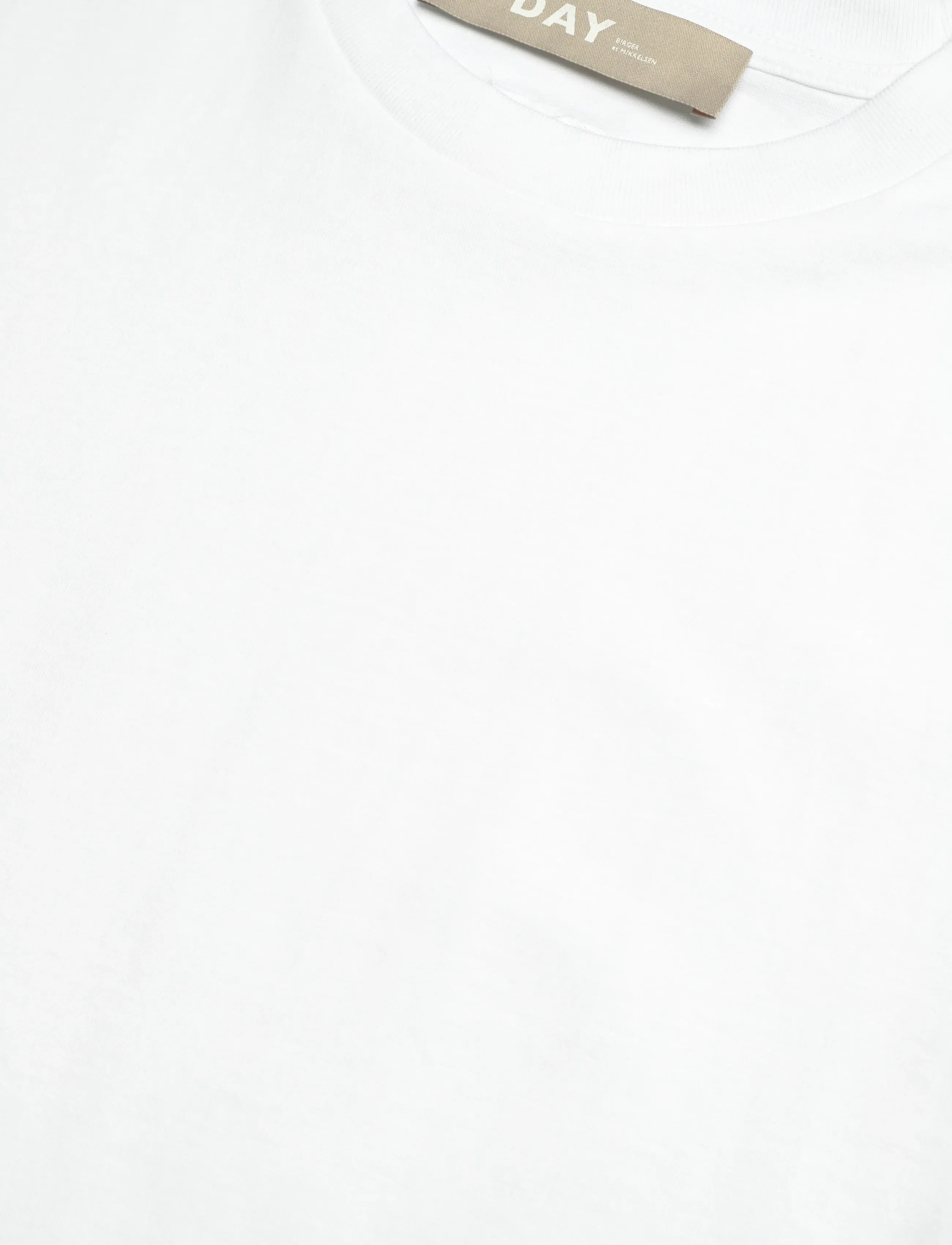 Day Birger et Mikkelsen - Fipo - Heavy Jersey - t-shirts - bright white - 5