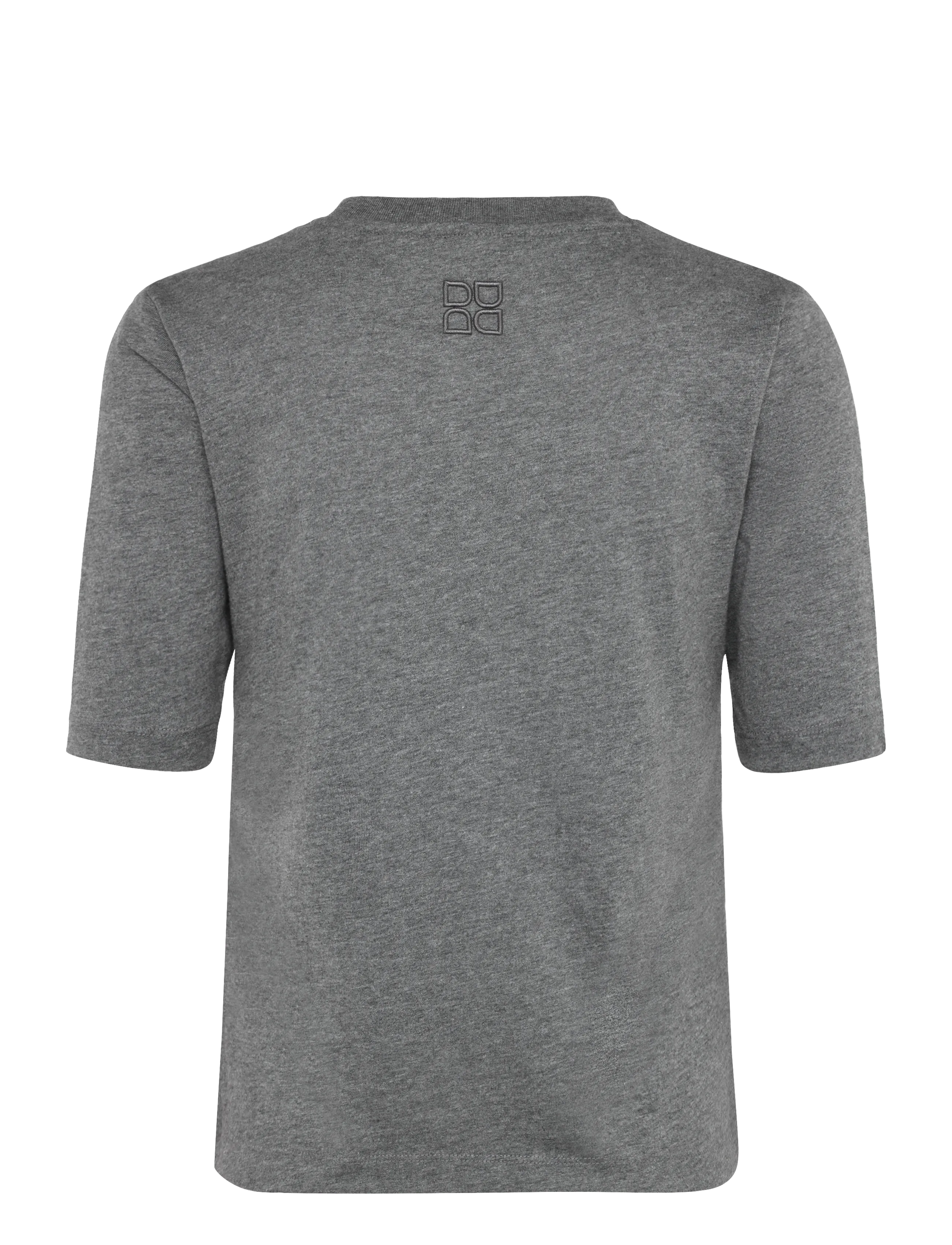 Day Birger et Mikkelsen - Fipo - Heavy Jersey - t-shirts - medium grey melange - 1
