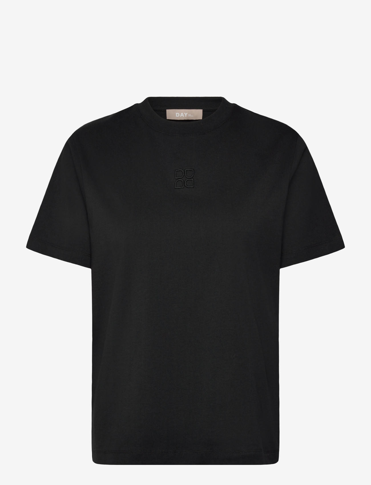 Day Birger et Mikkelsen - Parry - Heavy Jersey - t-shirts - black - 1