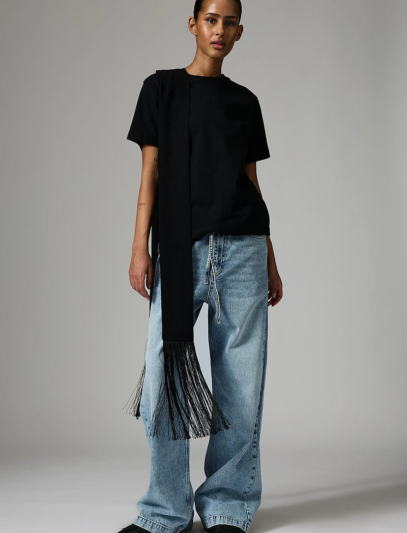 Day Birger et Mikkelsen - Parry - Heavy Jersey - t-shirts & tops - black - 5