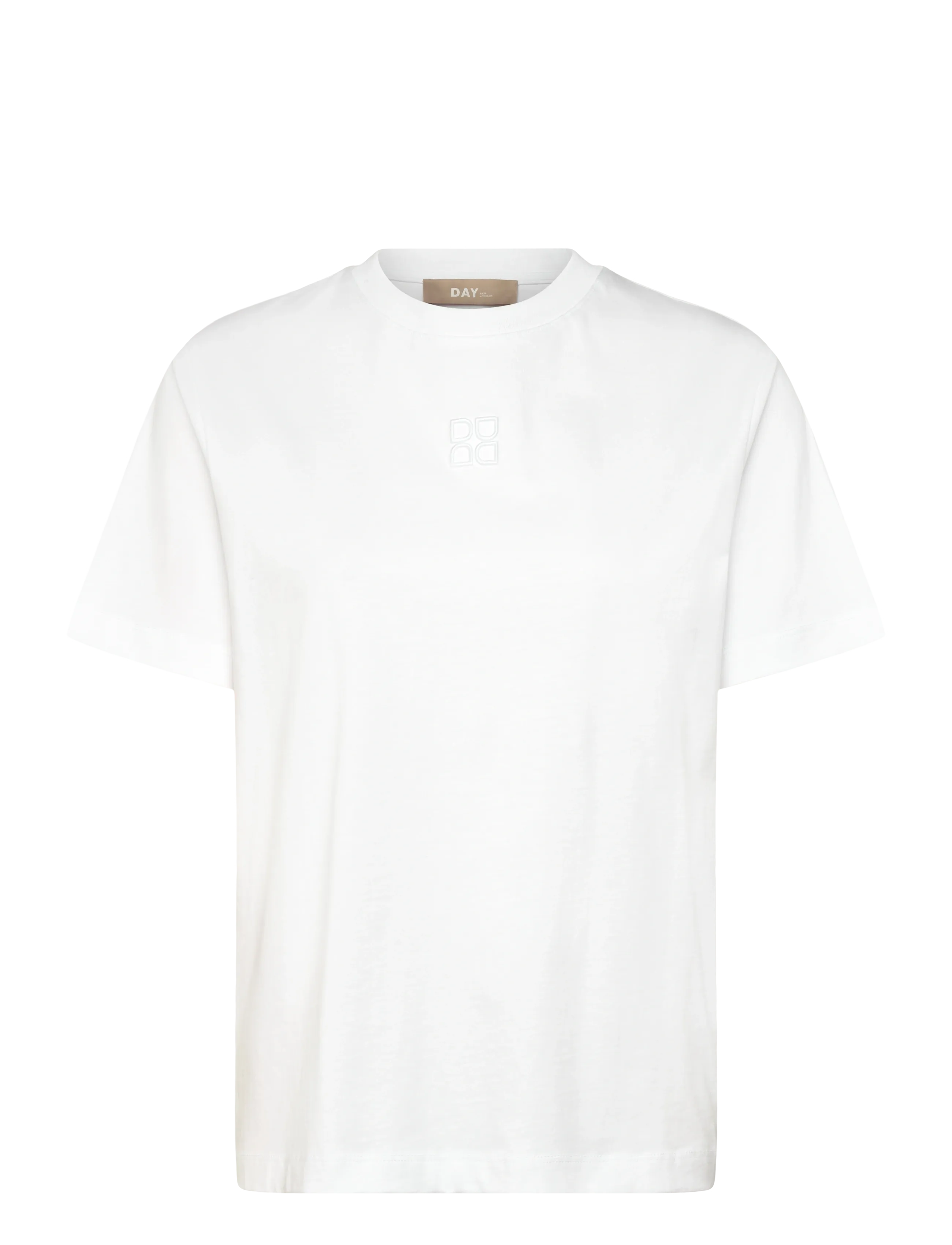 Day Birger et Mikkelsen Parry - Heavy Jersey - T-Shirts & Tops - BRIGHT WHITE / white