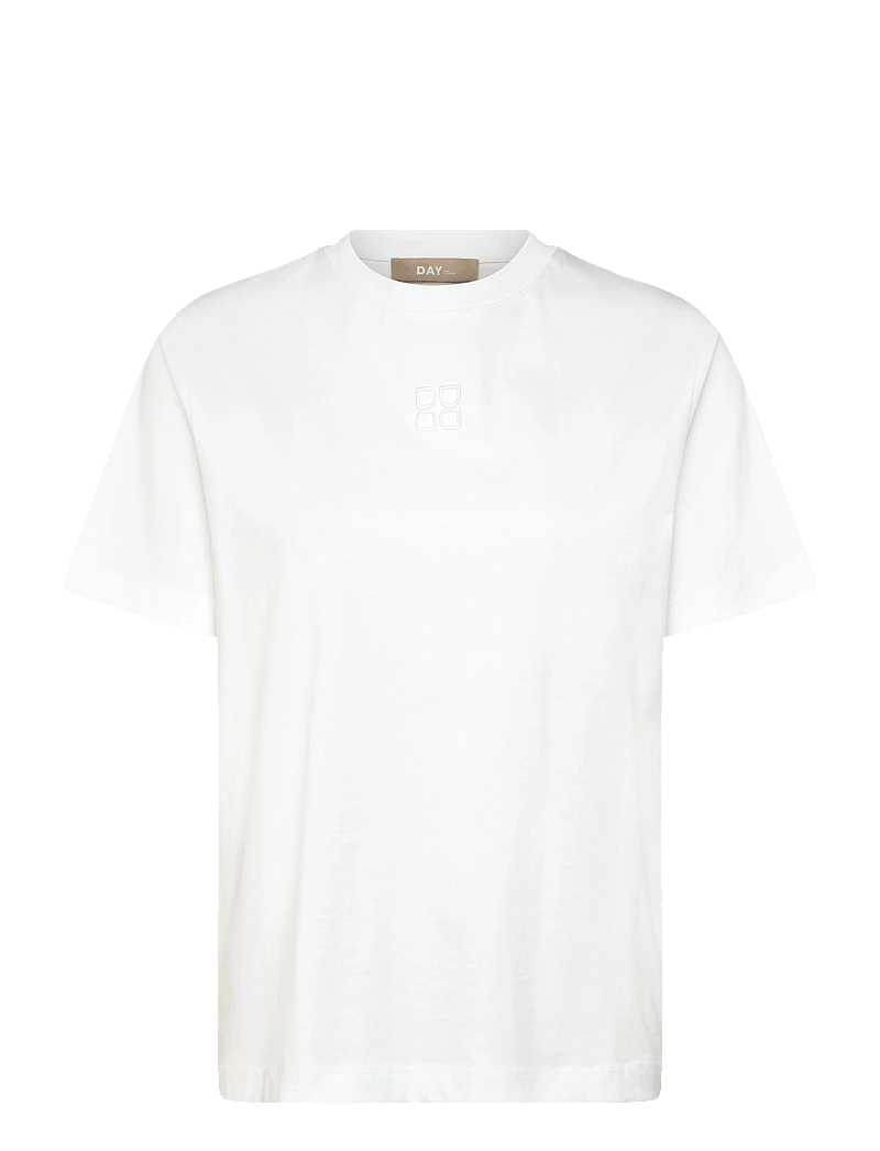 Day Birger et Mikkelsen - Parry - Heavy Jersey - t-shirts & tops - bright white - 1