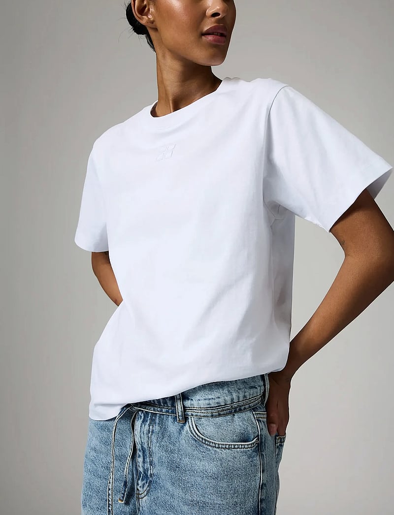 Day Birger et Mikkelsen - Parry - Heavy Jersey - t-shirts & tops - bright white - 0
