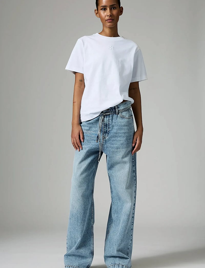 Day Birger et Mikkelsen - Parry - Heavy Jersey - t-shirts & tops - bright white - 5
