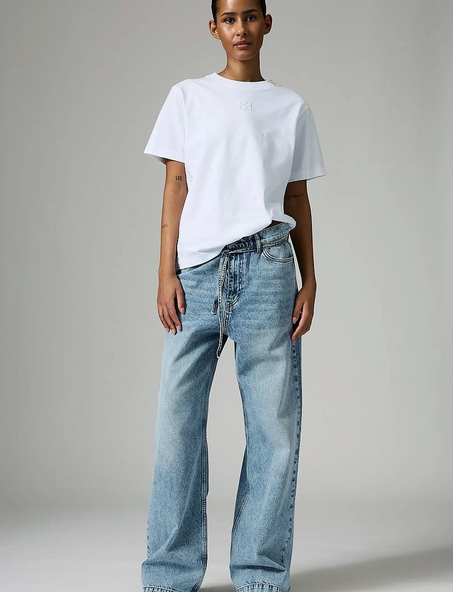 Day Birger et Mikkelsen - Parry - Heavy Jersey - t-shirts & tops - bright white - 5