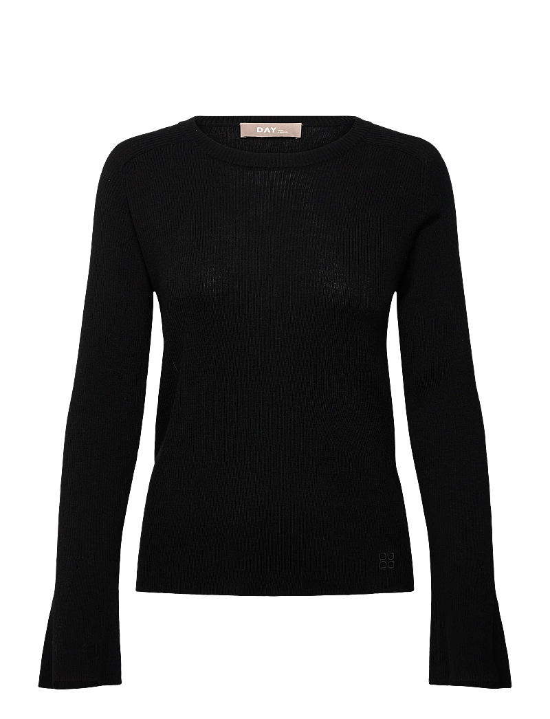 Day Birger et Mikkelsen - Anabelle Rib - Daily Elements - tröjor - black - 0