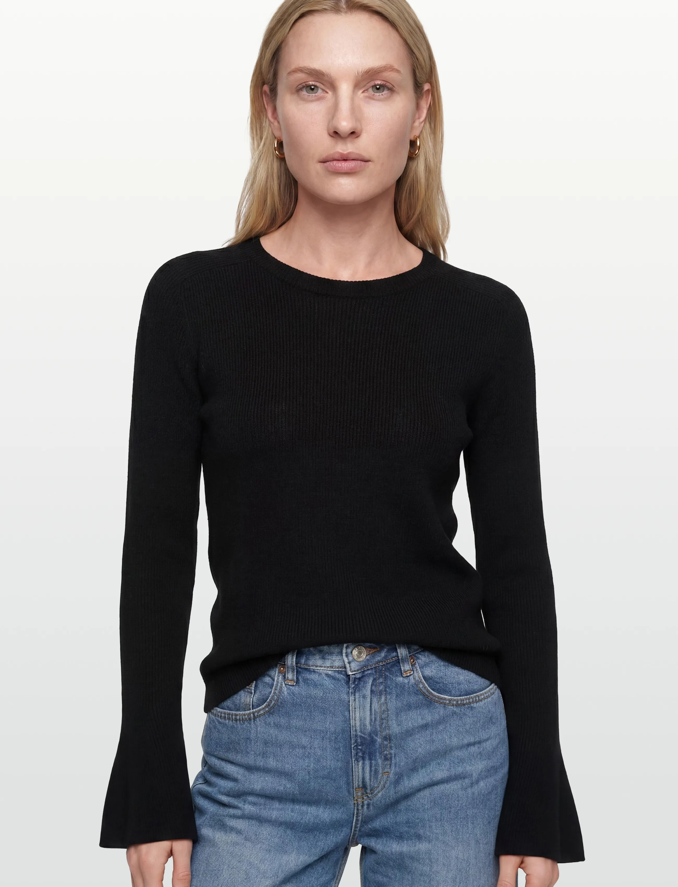 Day Birger et Mikkelsen - Anabelle Rib - Daily Elements - pullover - black - 3