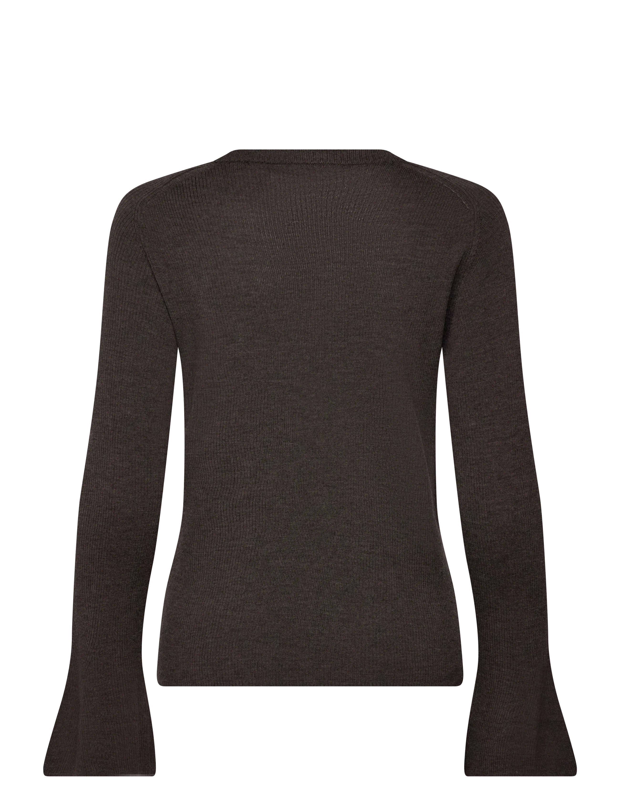 Day Birger et Mikkelsen - Anabelle Rib - Daily Elements - pullover - dark brown melange - 2